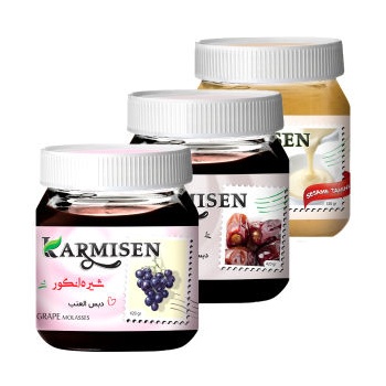  انگور و شیره خرما و ارده ممتاز کارمیسن - 420 گرم مجموعه 3 عددی63493def1fdca81570